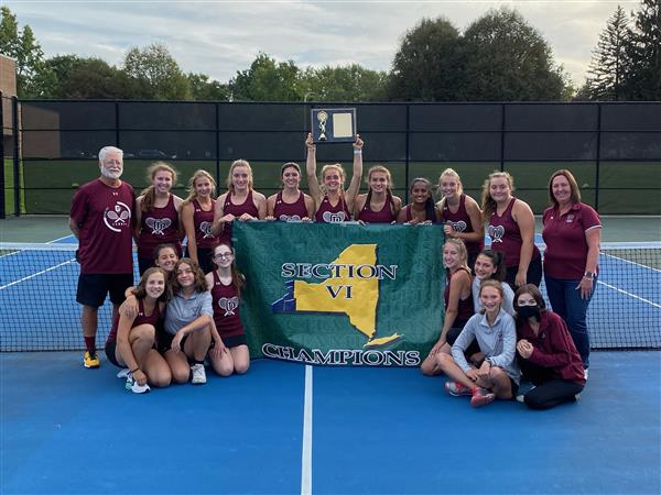 G V Tennis Team Champions 2021